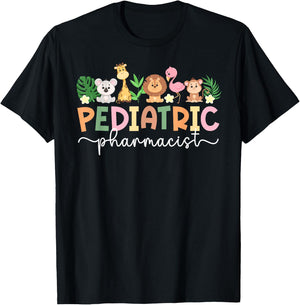 Boho Pediatric Pharmacist Pediatric Pharmacy Peds Pharmacist T-Shirt - T-Shirt | Black
