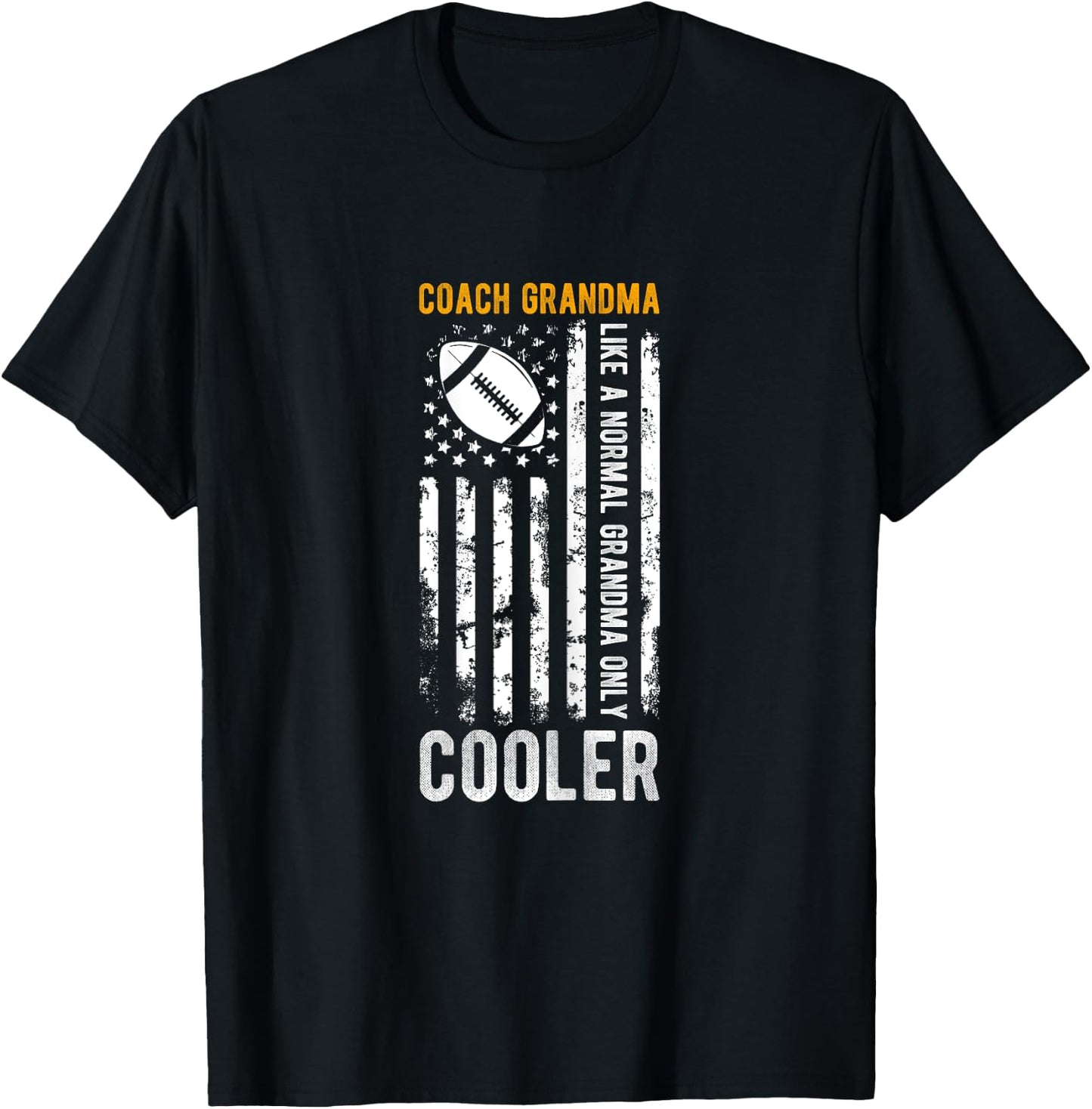 COACH GRANDMA Like A Normal GRANDMA Only COOLER T-Shirt - T-Shirt | Black