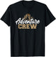 Outdoor Exploration Hiking Adventure Enthusiasts Adventure Crew , -Adult, Black, Small, Short Sleeve T-Shirt - T-Shirt | Black