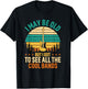 I May Be Old But I Got To See All The Cool Bands Concert T-Shirt - T-Shirt | Black