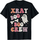 X Ray Boo Boo Crew Ghost Radiology Halloween Fall Nurse T-Shirt - T-Shirt | Black