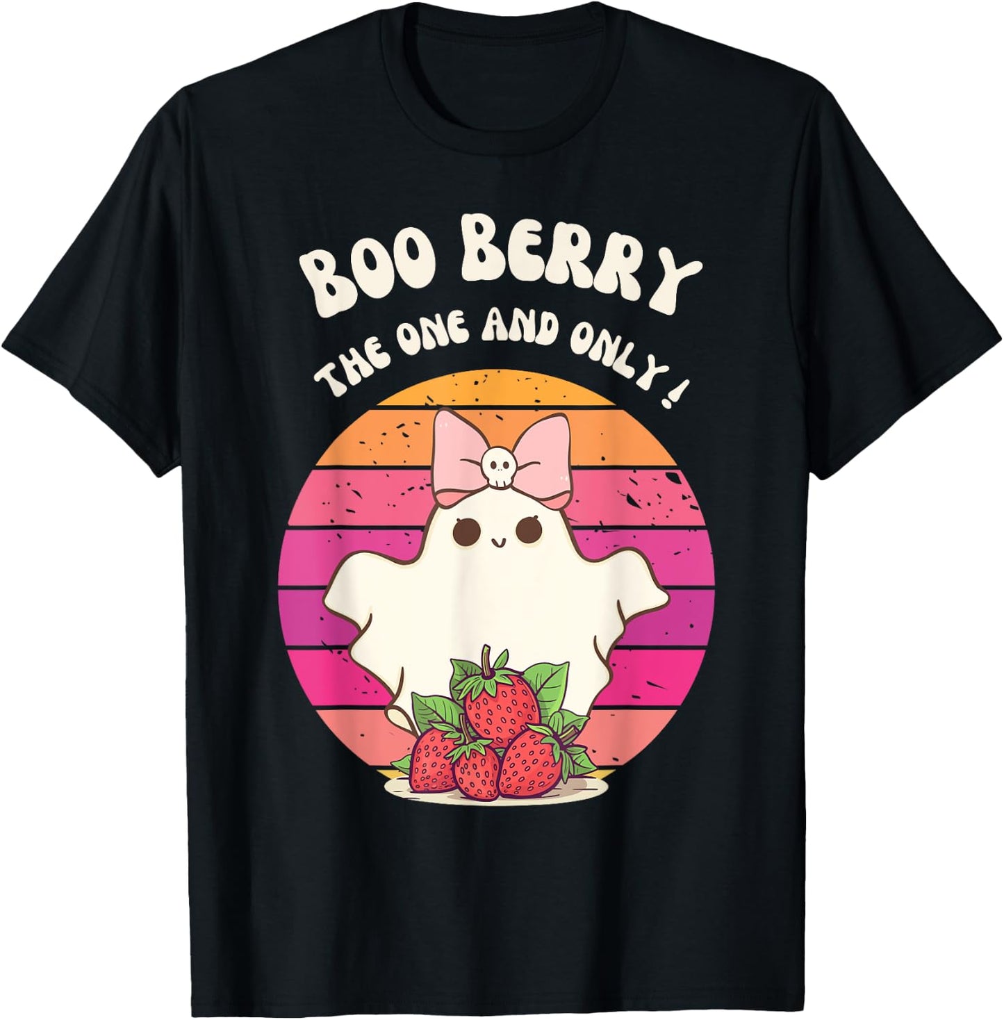 Funny Boo Berry The One and only Ghost Halloween Costume T-Shirt - T-Shirt | Black