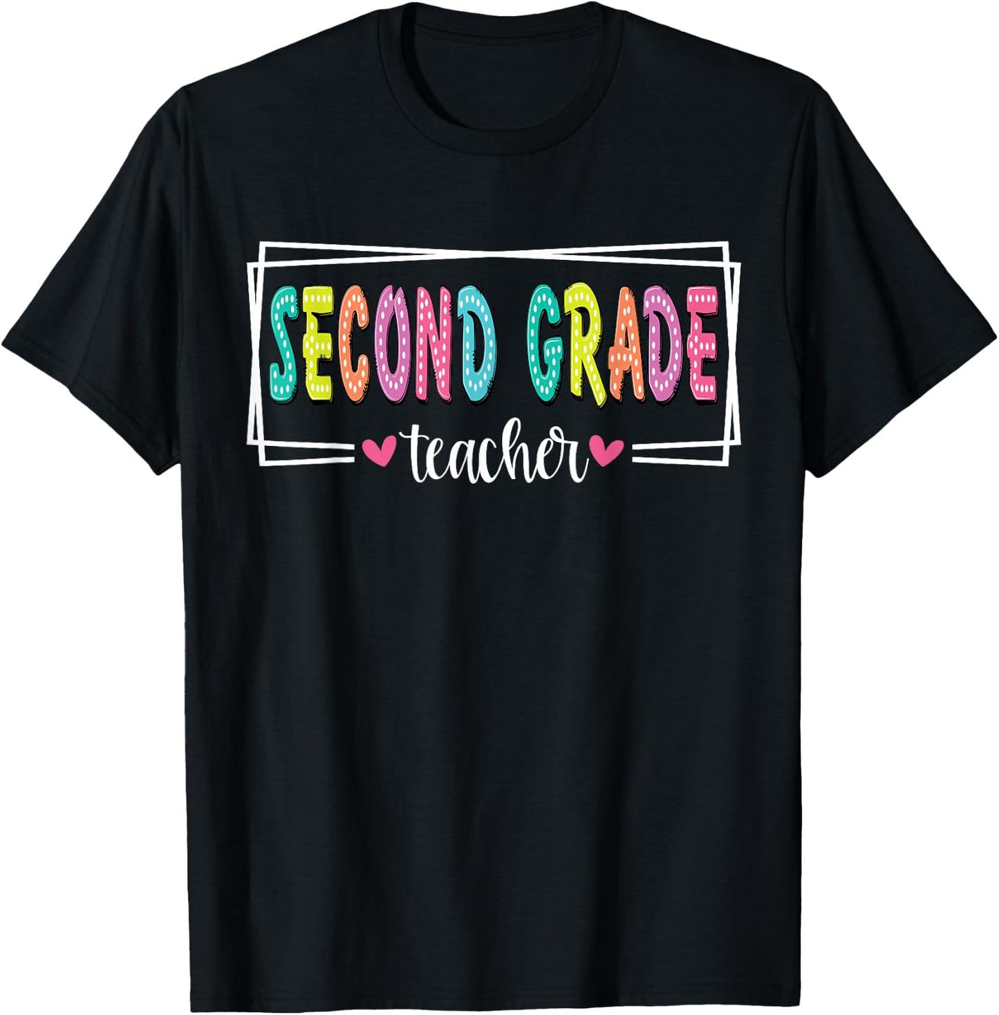 Second Grade Teacher Back To School 2nd Grade Teacher Women T-Shirt - T-Shirt | Black
