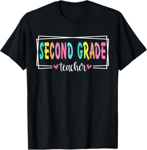 Second Grade Teacher Back To School 2nd Grade Teacher Women T-Shirt - T-Shirt | Black