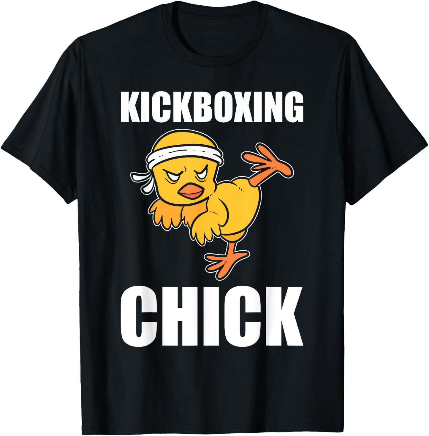 Funny Kickboxing Chick Kickboxing Instructor T-Shirt - T-Shirt | Black