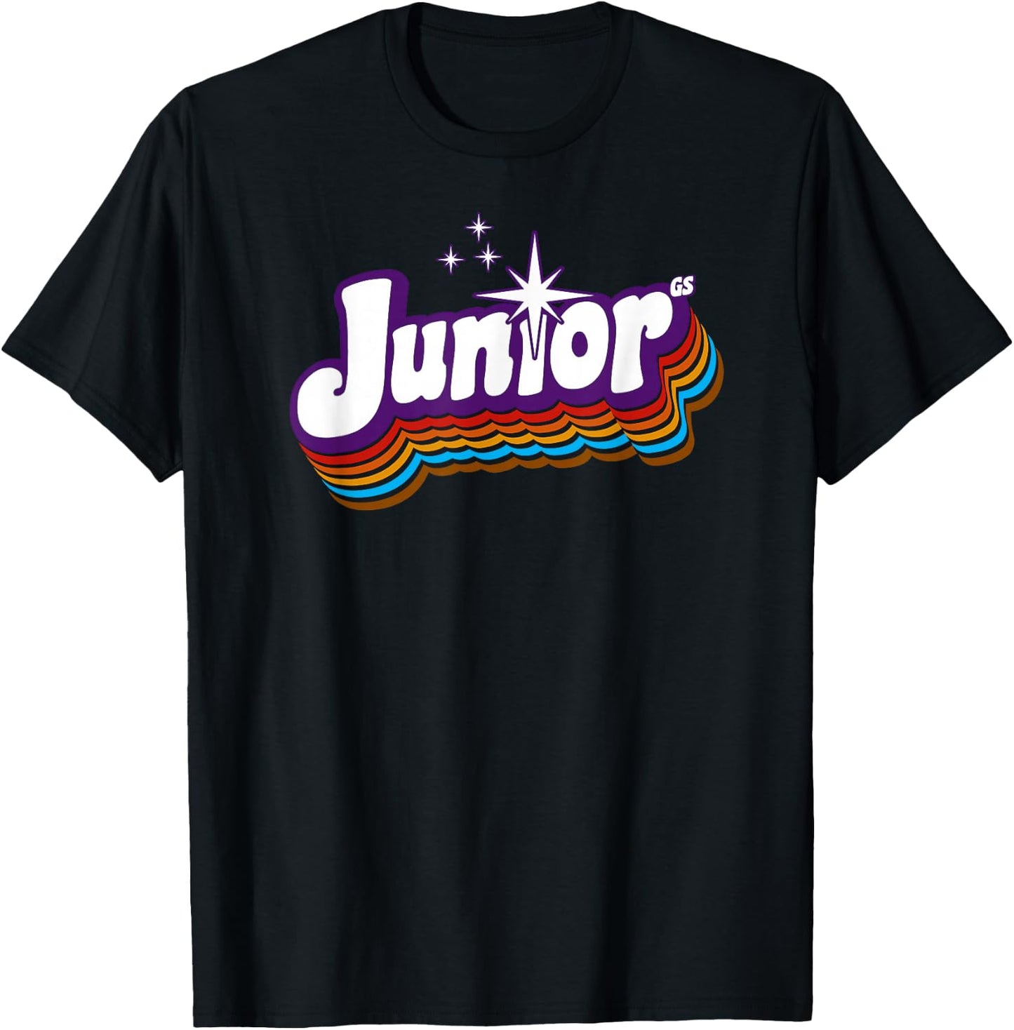 Girls Junior retro troop | Scouting T-Shirt - T-Shirt | Black