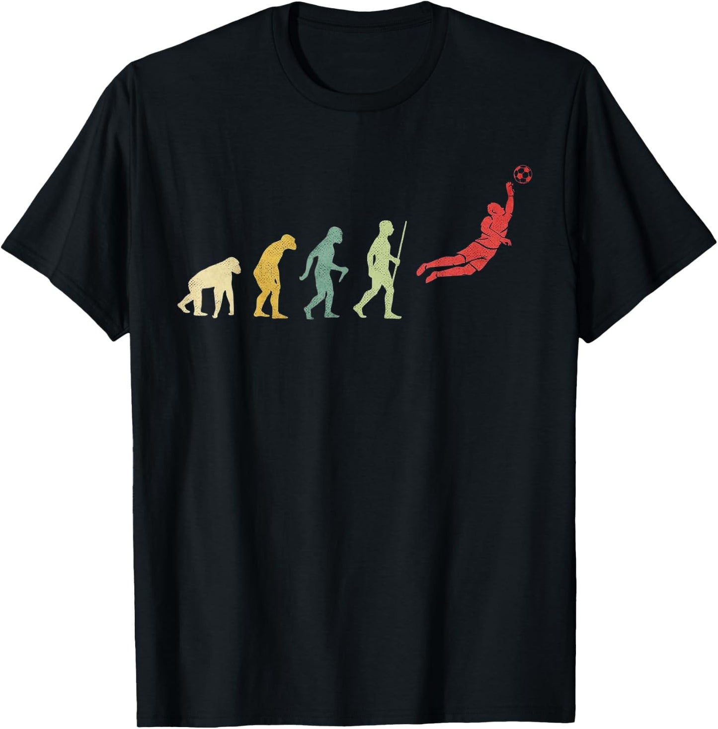 Evolution soccer goal keeper T-Shirt - T-Shirt | Black