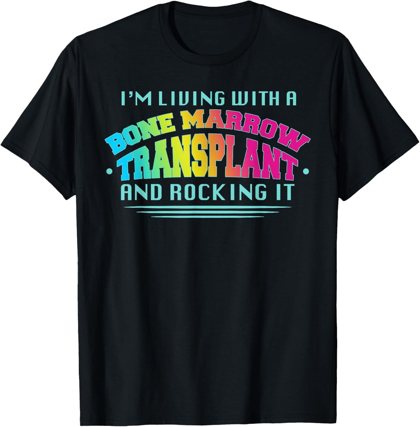 Bone Marrow Transplant Organ Donor Transplantation T-Shirt - T-Shirt | Black