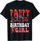 Pappy of Berry First Birthday Girl Sweet One Strawberry T-Shirt - T-Shirt | Black