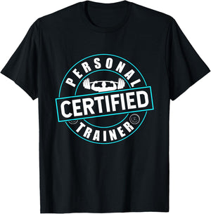 Certified Personal Trainer Badge of Honor T-Shirt - T-Shirt | Black