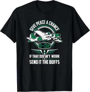 Military B-52 Bomber T-Shirt - T-Shirt | Black