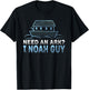 Funny Need An Ark? I Noah Guy Christian Pun T-Shirt - T-Shirt | Black