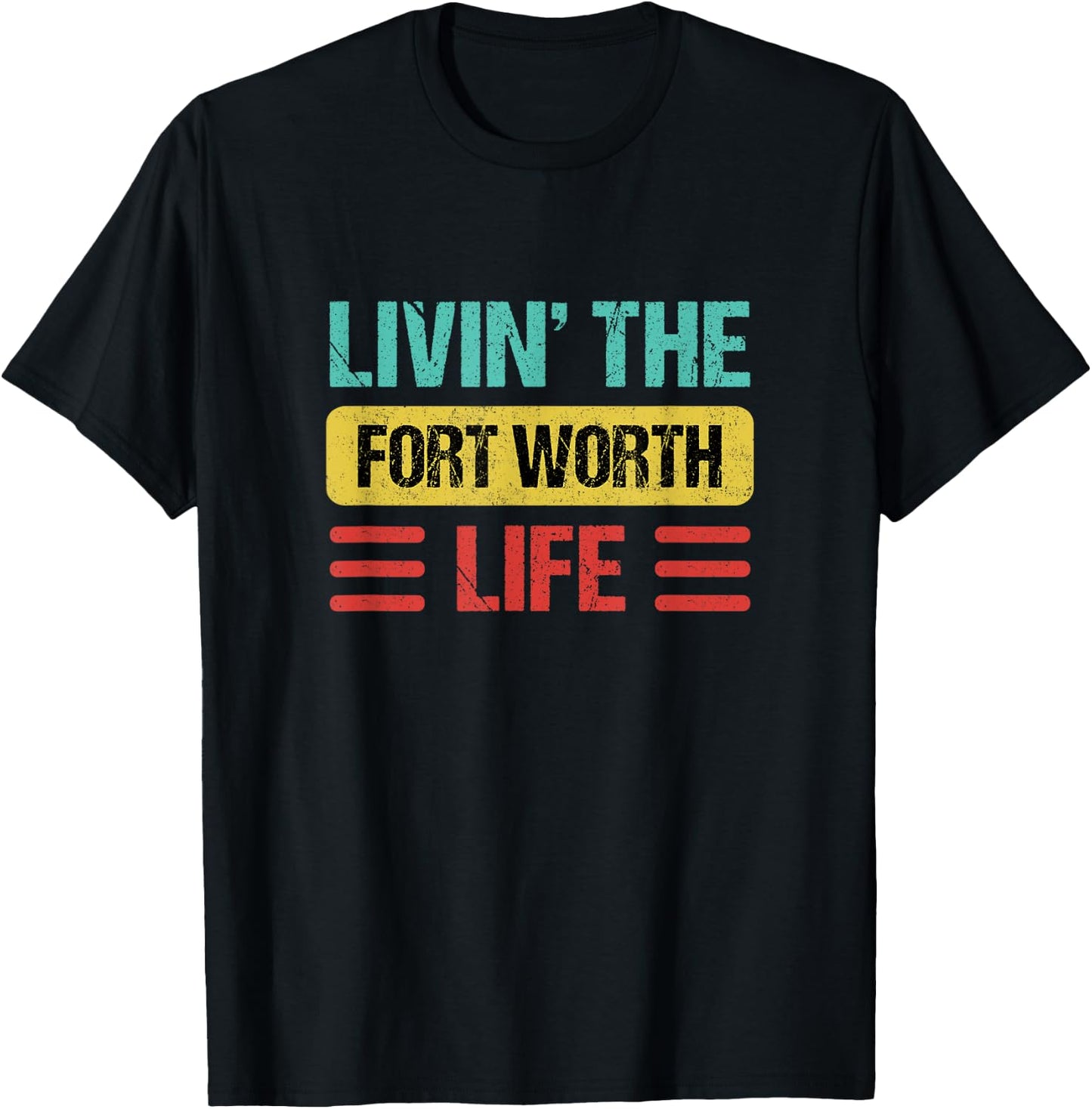 Fort Worth T-Shirt - T-Shirt | Black