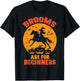Halloween Witch Horse Broom For Beginners Costume Women Men T-Shirt - T-Shirt | Black