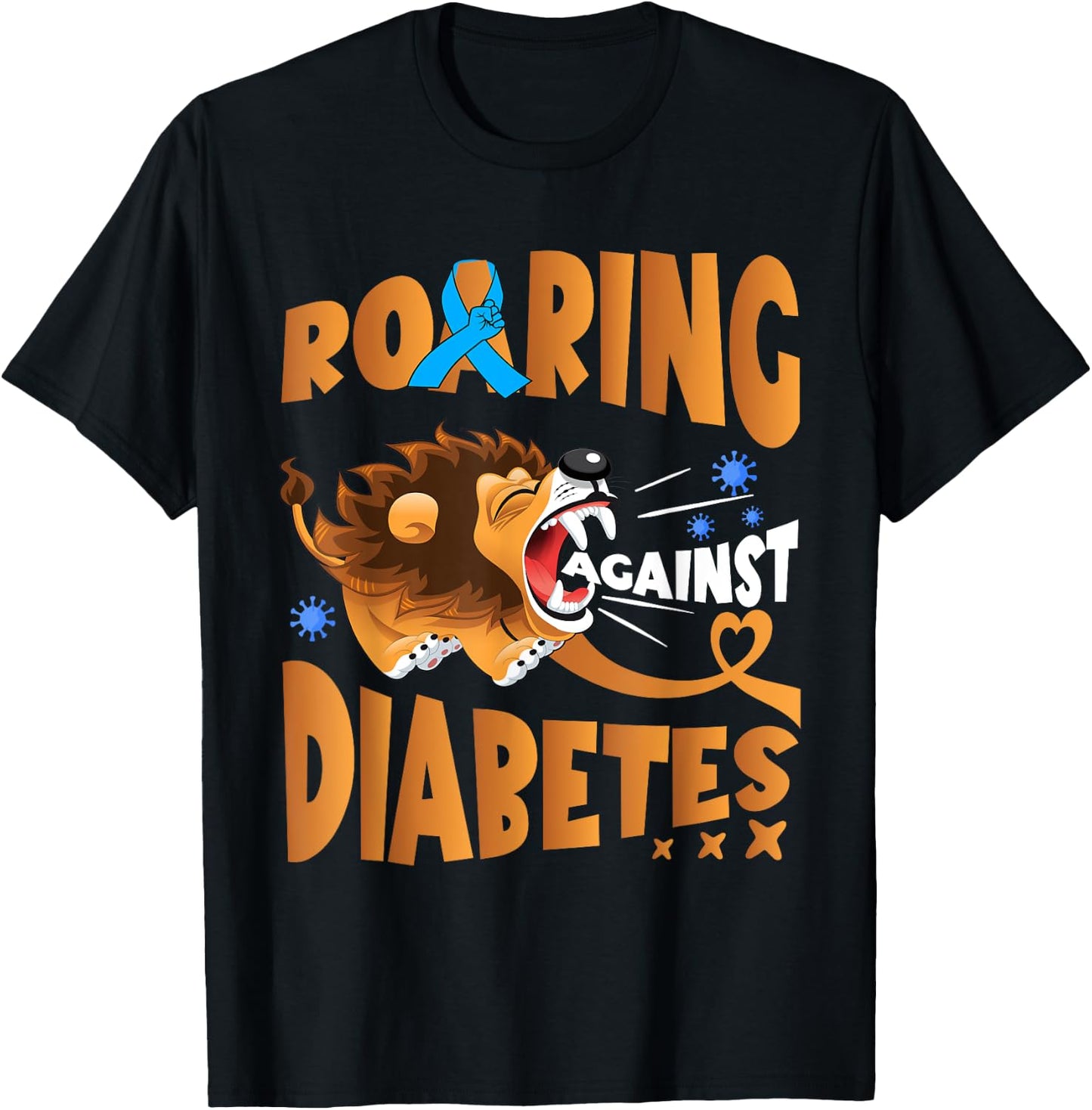 Diabetes Awareness Lion Insulin Diabetic Toddler Kids T-Shirt - T-Shirt | Black
