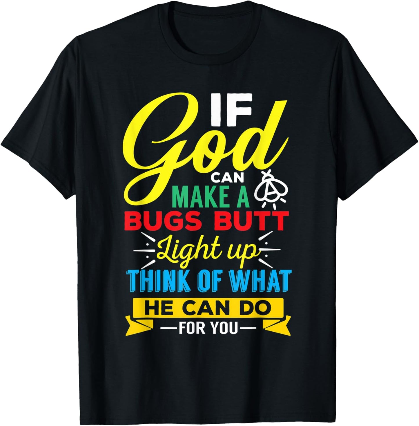 Inspirational Gift , Men, Teens-Funny Jesus T-Shirt - T-Shirt | Black