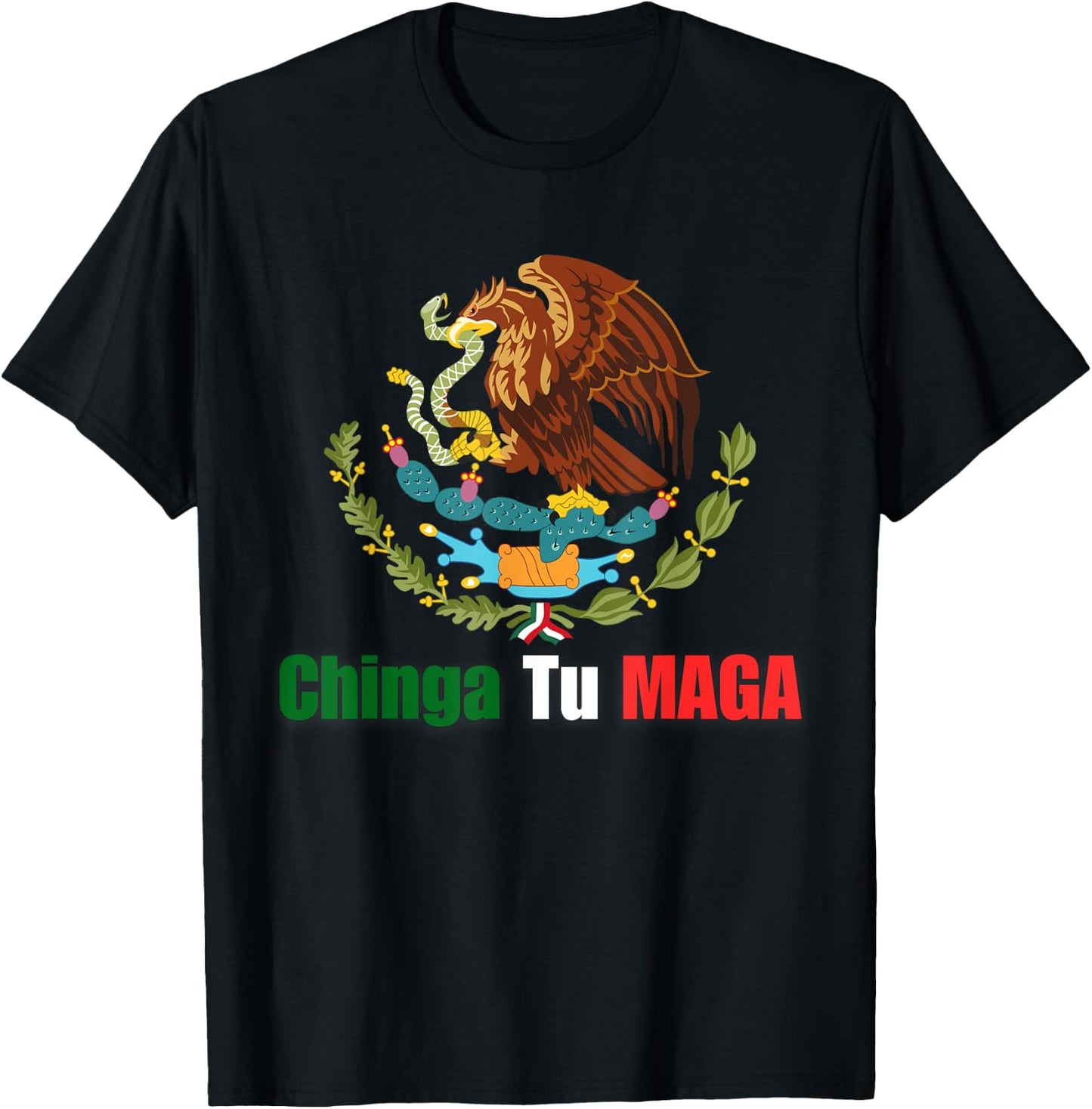 Chinga tu MAGA III T-Shirt - T-Shirt | Black