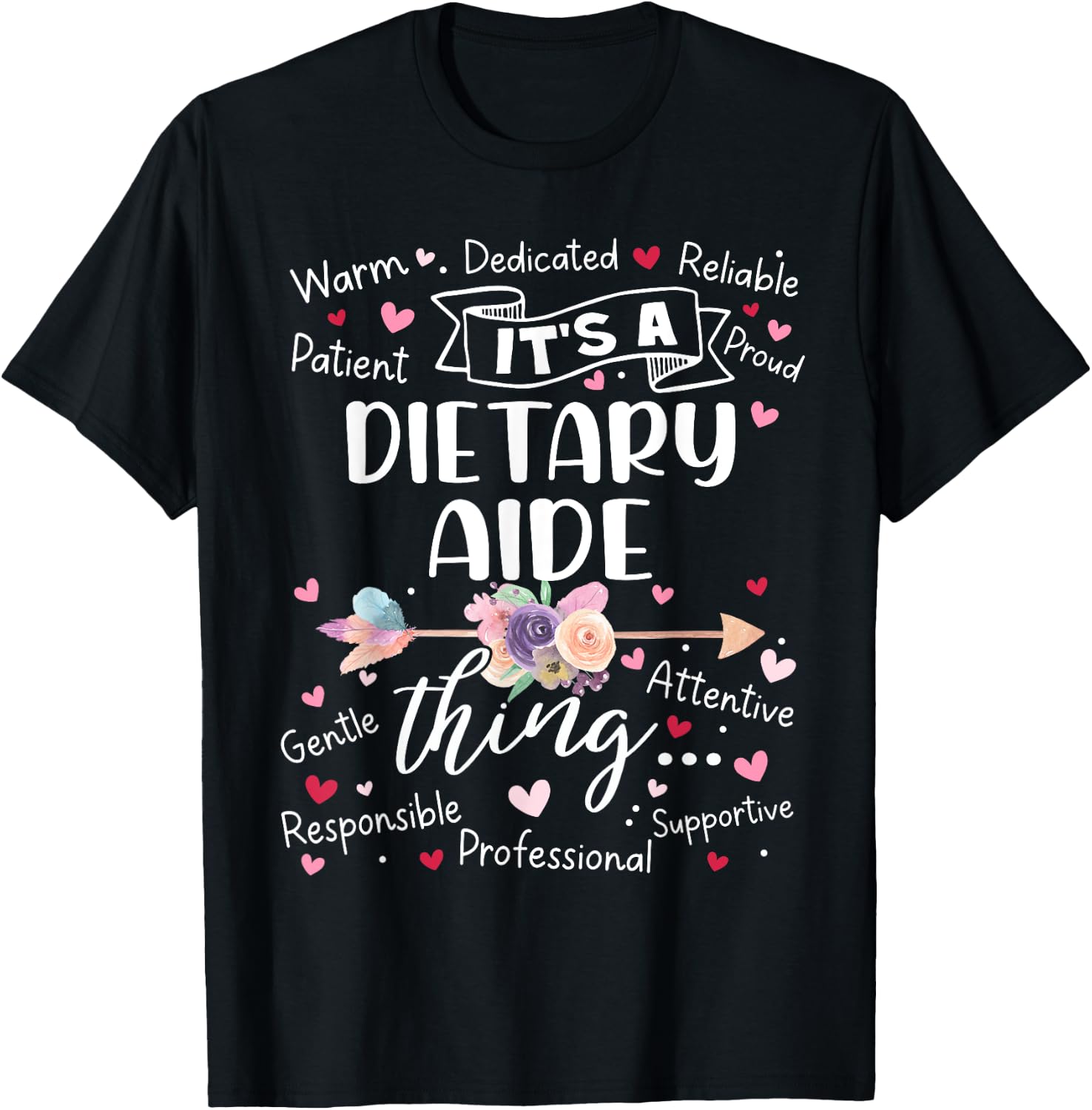 Dietary Aide Squad Team Crew Rock Week Mother's Day Women T-Shirt - T-Shirt | Black