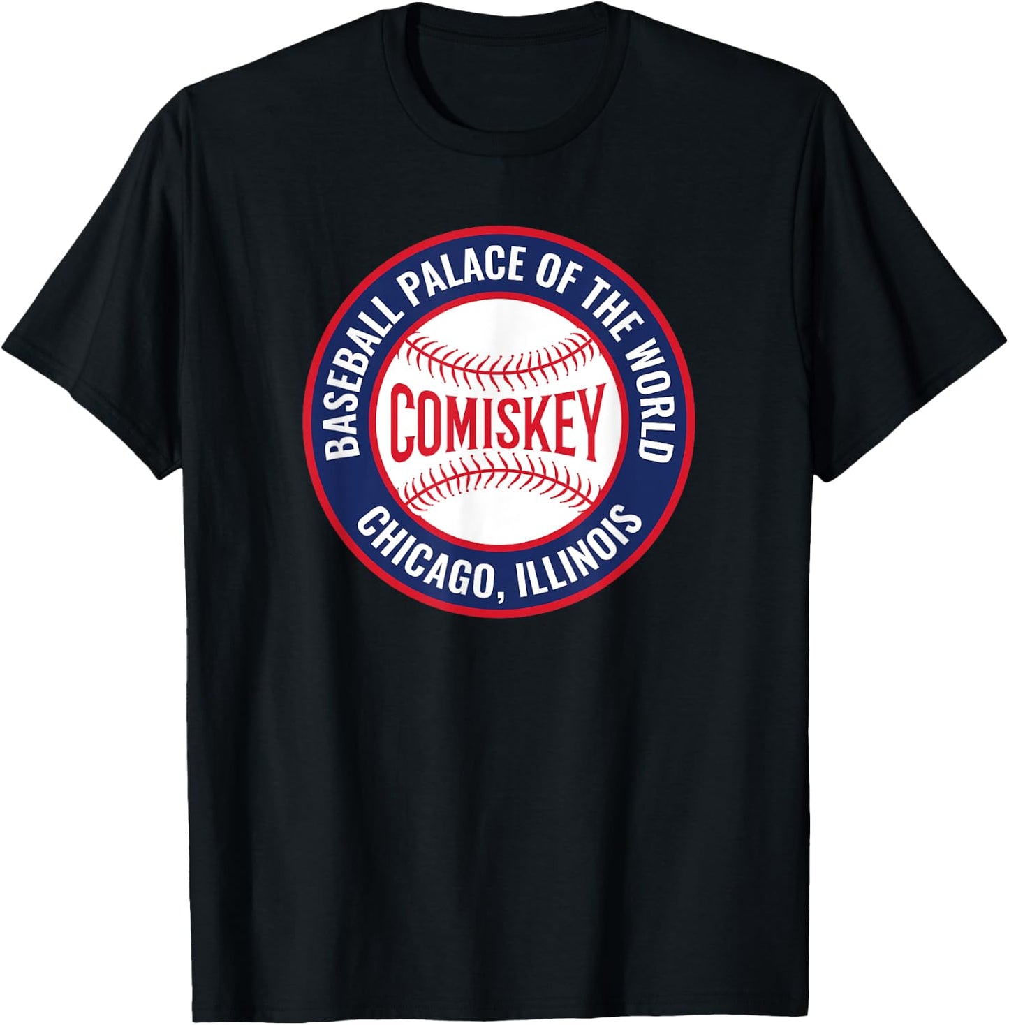 Comiskey Park Chicago T-Shirt - T-Shirt | Black