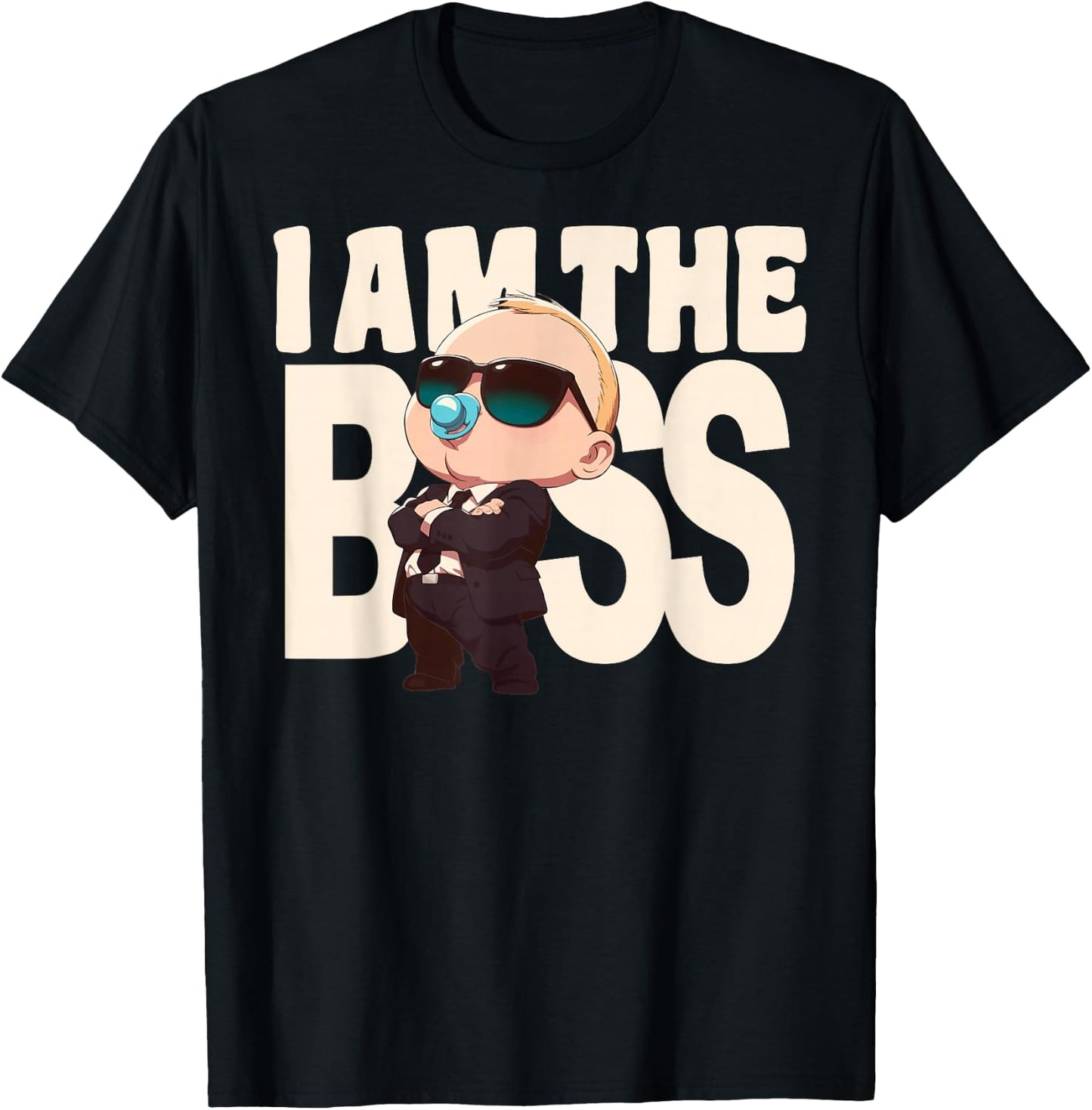 Baby Boss "I'm The Boss" Like A Boss Kids T-Shirt - T-Shirt | Black