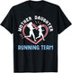 Mother Daughter Running Team 2025 Marathon Runner Family T-Shirt - T-Shirt | Black