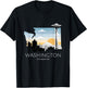 Washington Proud State Motto The Evergreen State T-Shirt - T-Shirt | Black