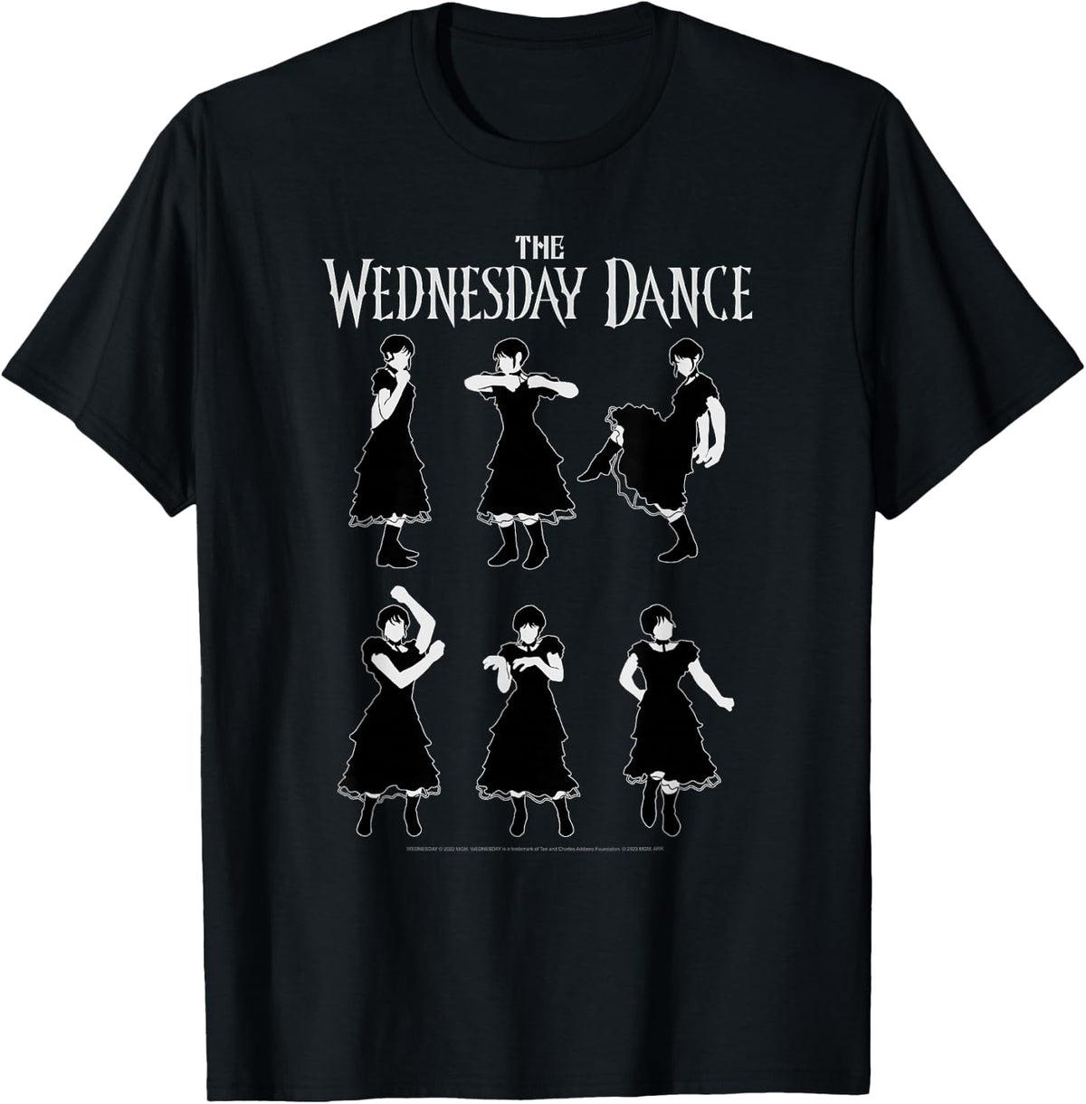 Wednesday The Wednesday Dance Moves Tutorial T-Shirt - T-Shirt | Black