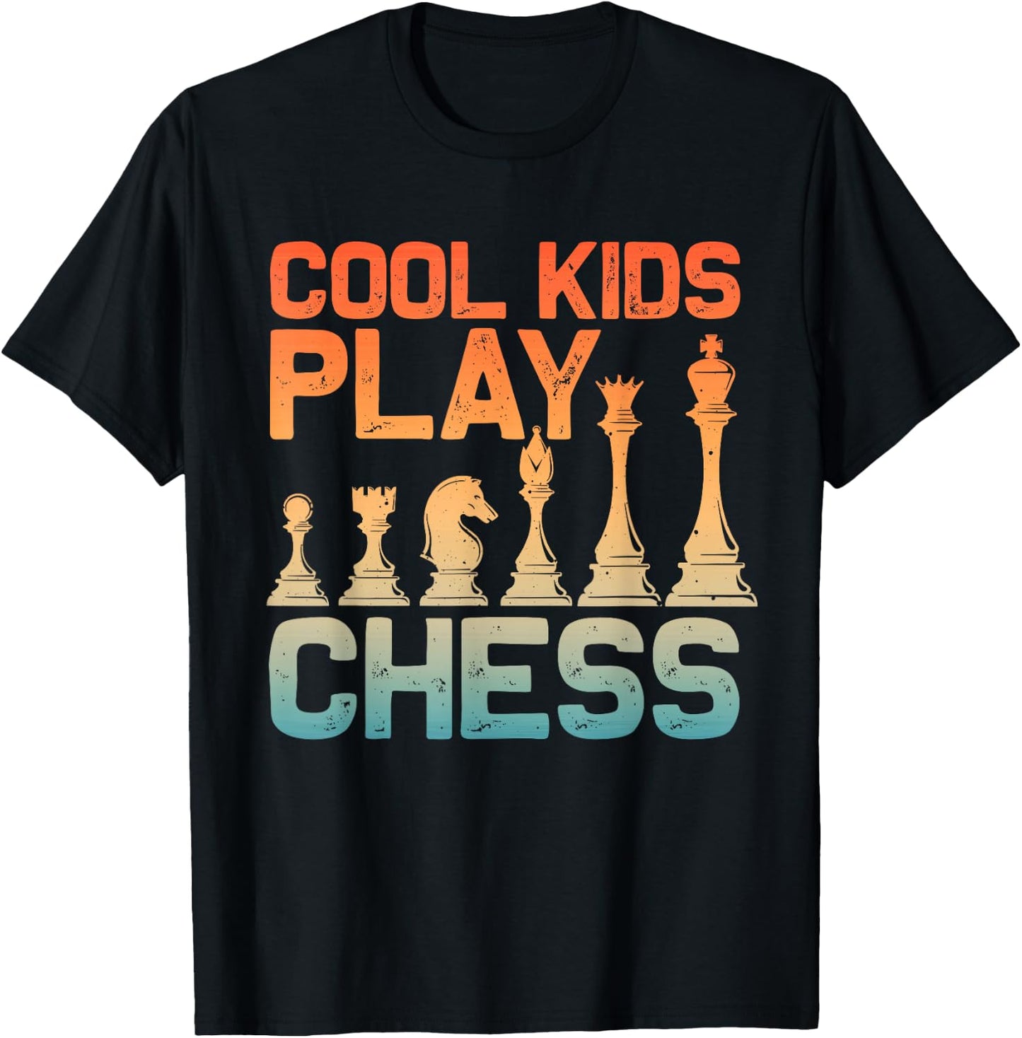 Chess Art Women Board Game Chess Player Chess Lover T-Shirt - T-Shirt | Black