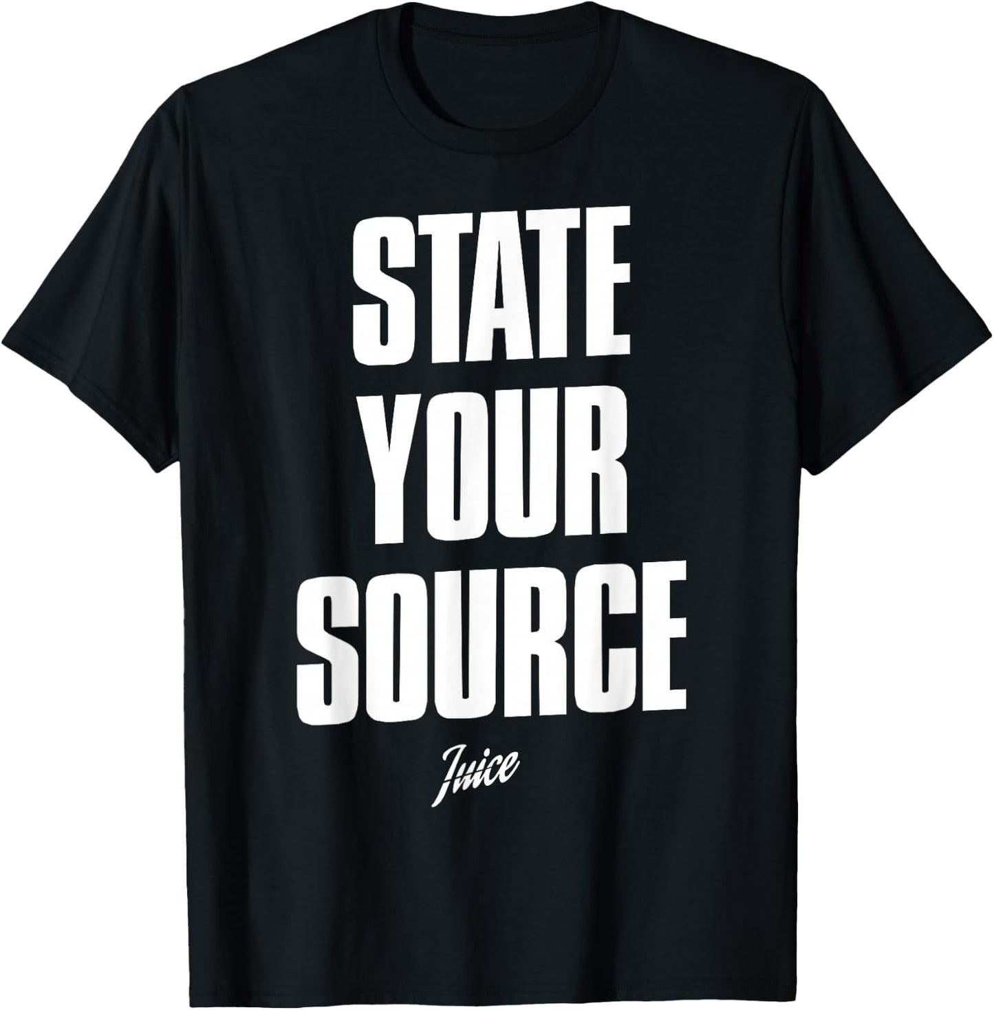 State Your Source Shirt State Your Source Women Kids T-Shirt - T-Shirt | Black