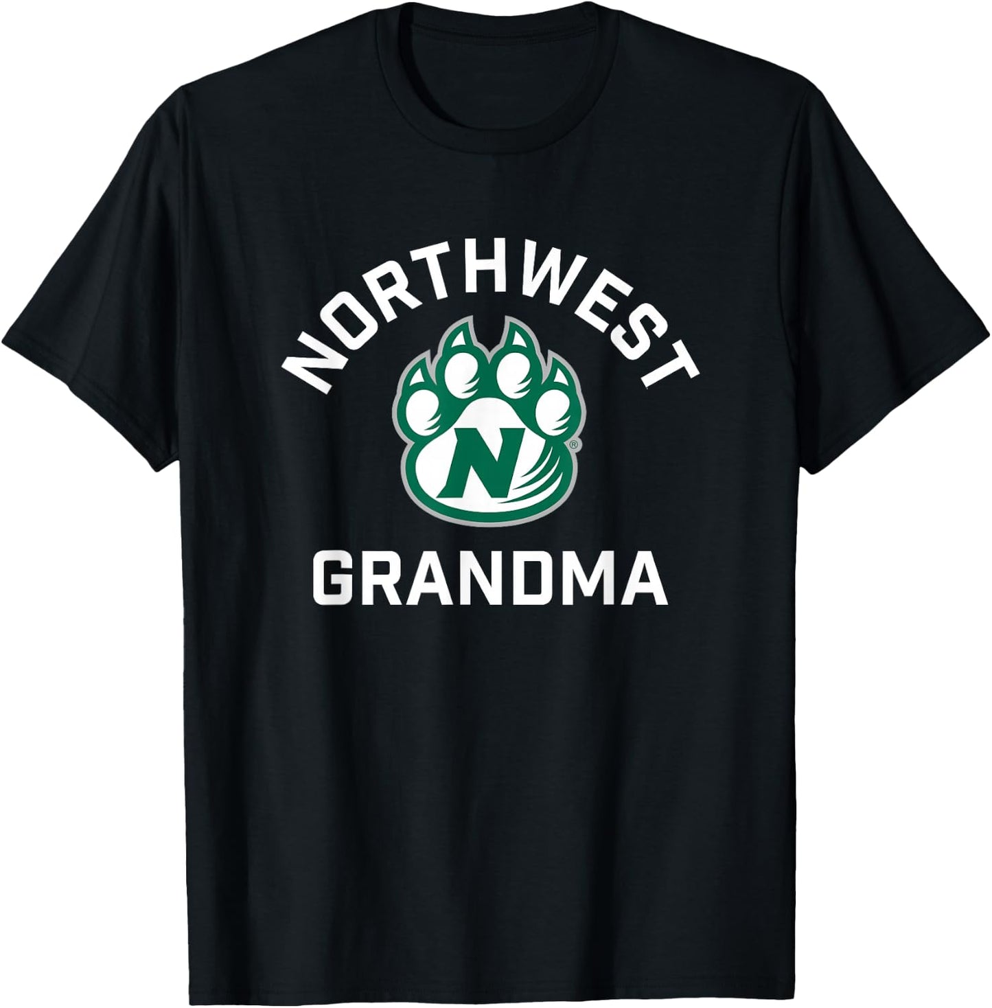 Northwest Missouri State Bearcats Arched Grandma T-Shirt - T-Shirt | Black