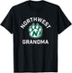 Northwest Missouri State Bearcats Arched Grandma T-Shirt - T-Shirt | Black