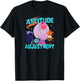 Inside Out 2 - Ennui Envy Embarrassment Anxiety Attitude T-Shirt - T-Shirt | Black