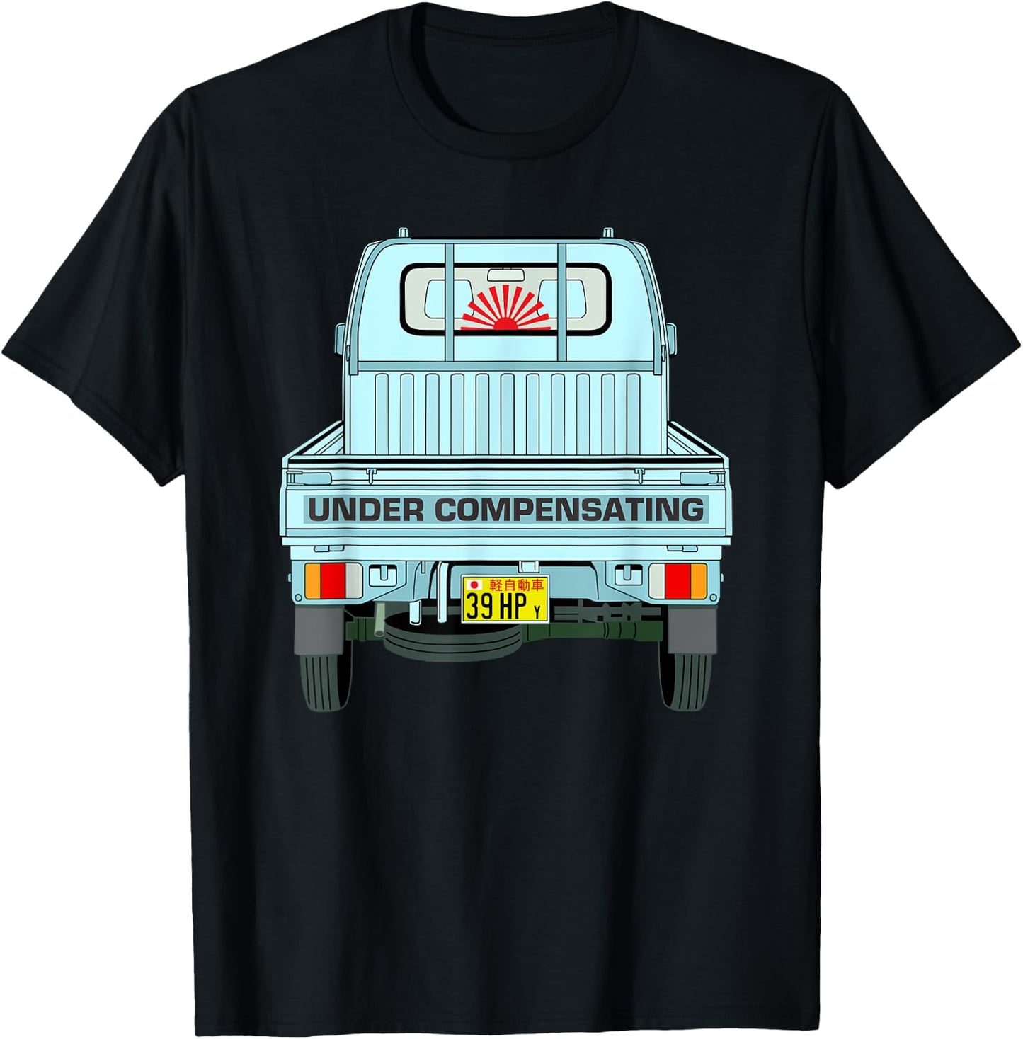 Japan Mini Truck Kei CarCab Over Compact 4wd Off Road Truck T-Shirt - T-Shirt | Black