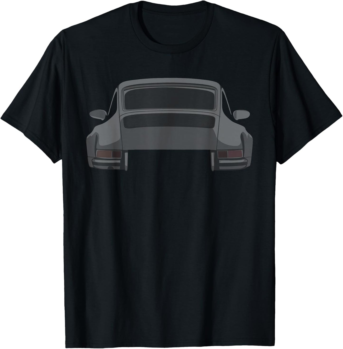 Legendary Racing Sports Car Iconic Racing Car Silhouette T-Shirt - T-Shirt | Black