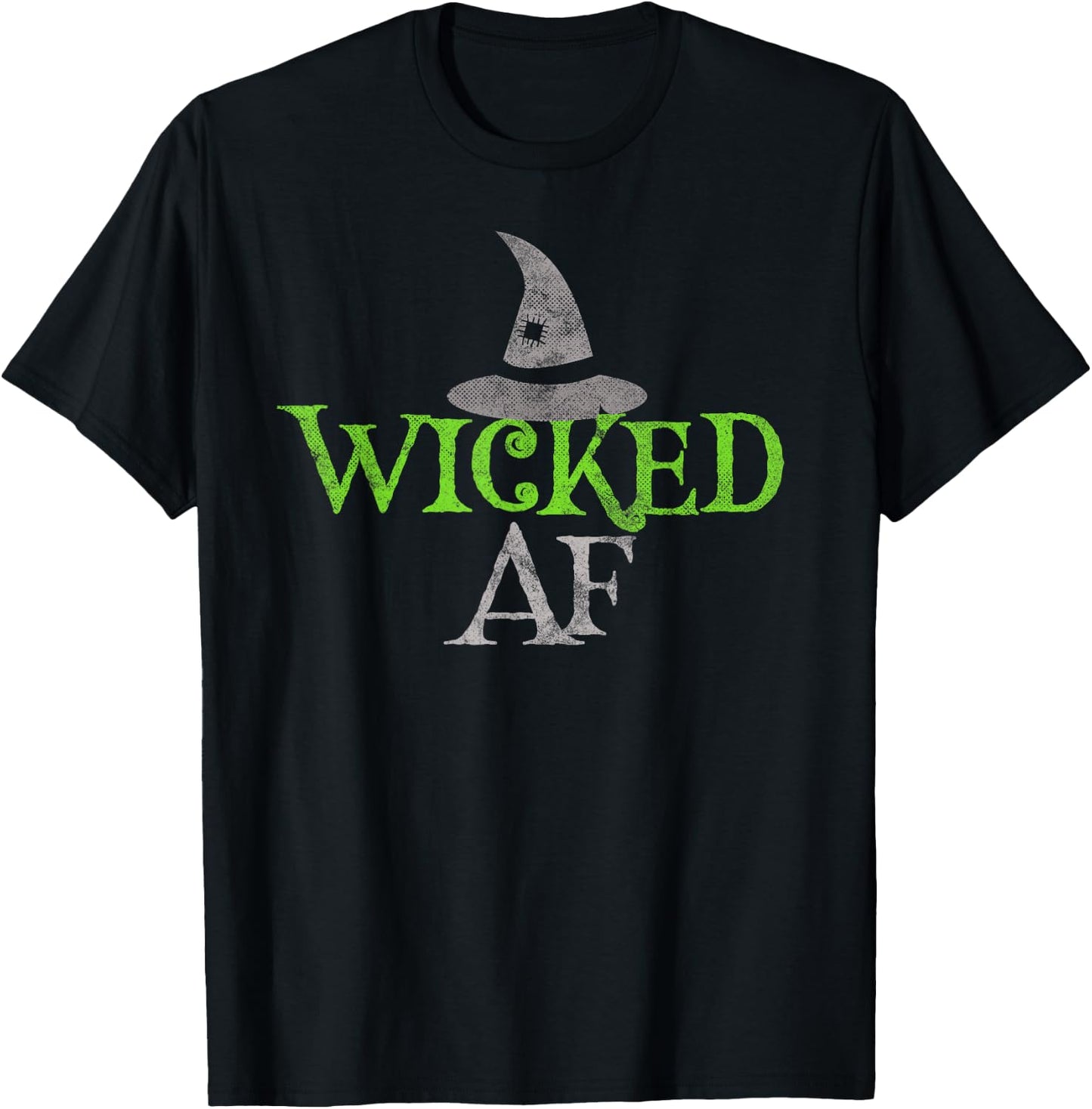 Funny WICKED Costume Witch Evil Salem Baddest Witches Club T-Shirt - T-Shirt | Black