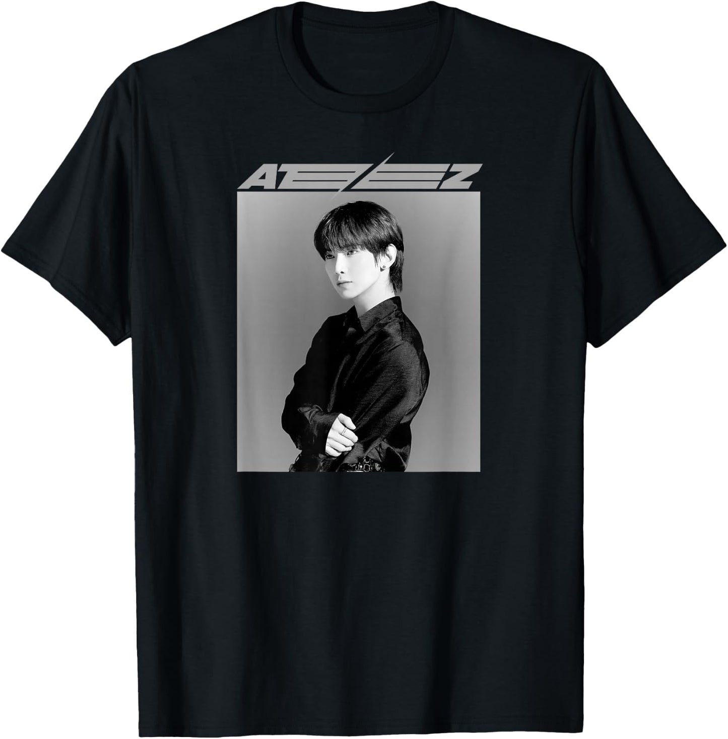 ATEEZ Official Merch Exclusive Yeosang T-Shirt - T-Shirt | Black