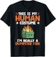 My Human Costume Cute Dumpster On Fire Funny Dumpster Fire T-Shirt - T-Shirt | Black