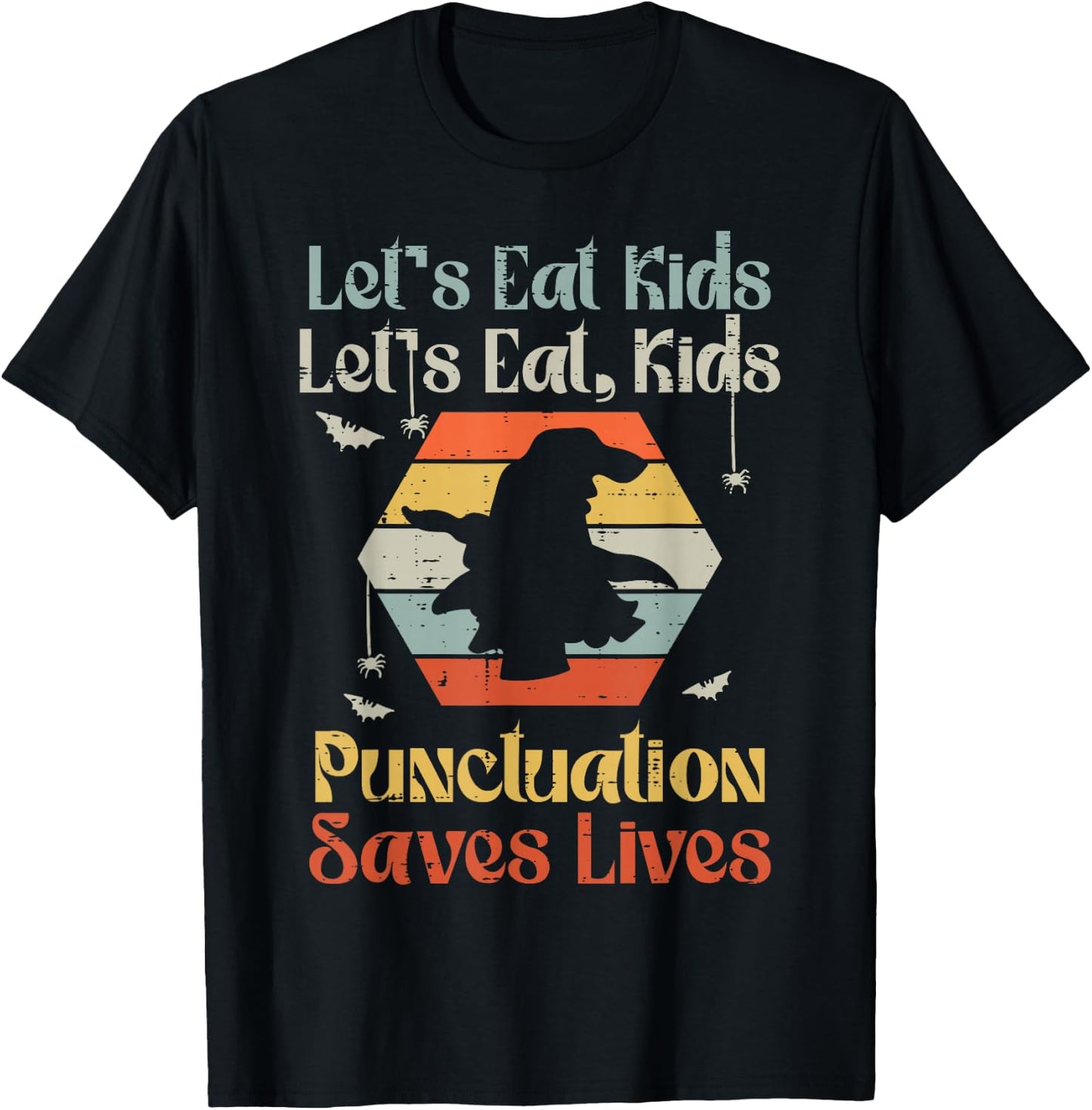 Halloween Lets Eat Kids Funny English Teacher Costume Women T-Shirt - T-Shirt | Black