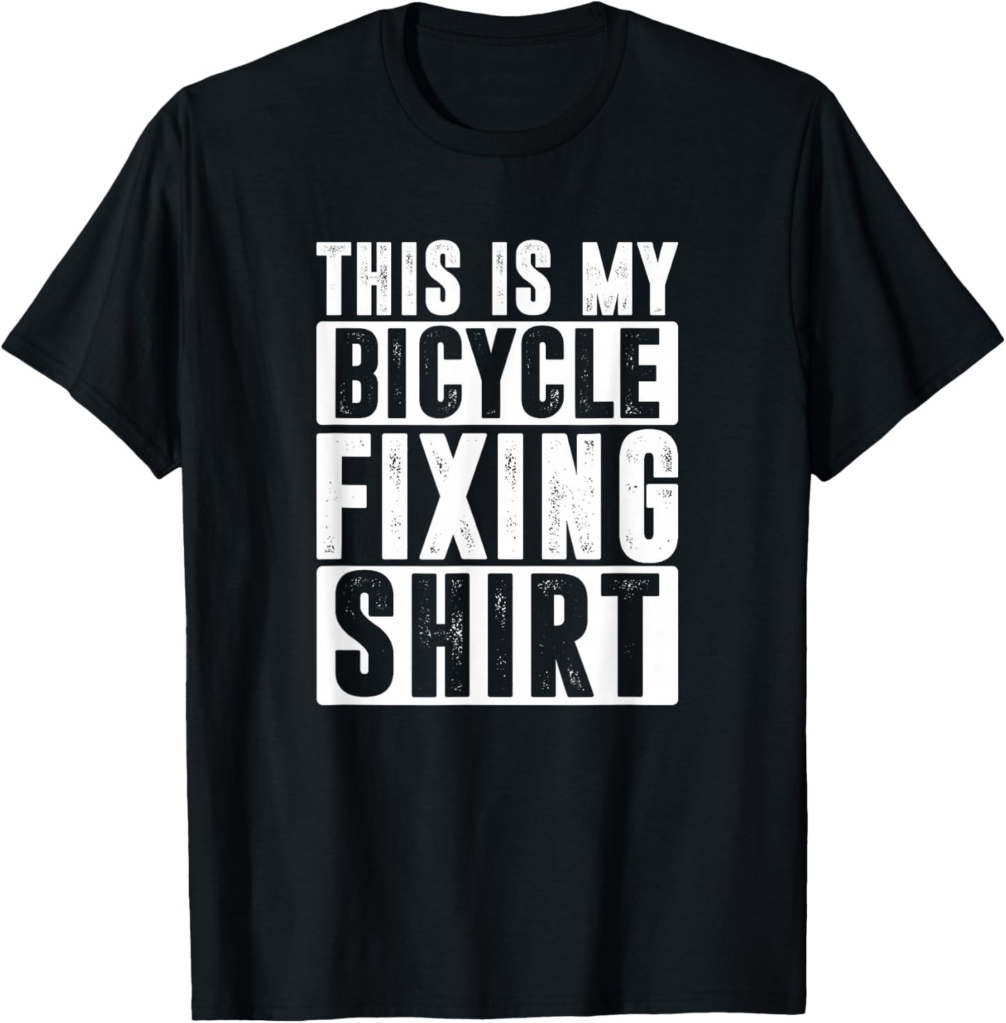 Bike Repair, This Is My Bicycle Fixing T-Shirt - T-Shirt | Black