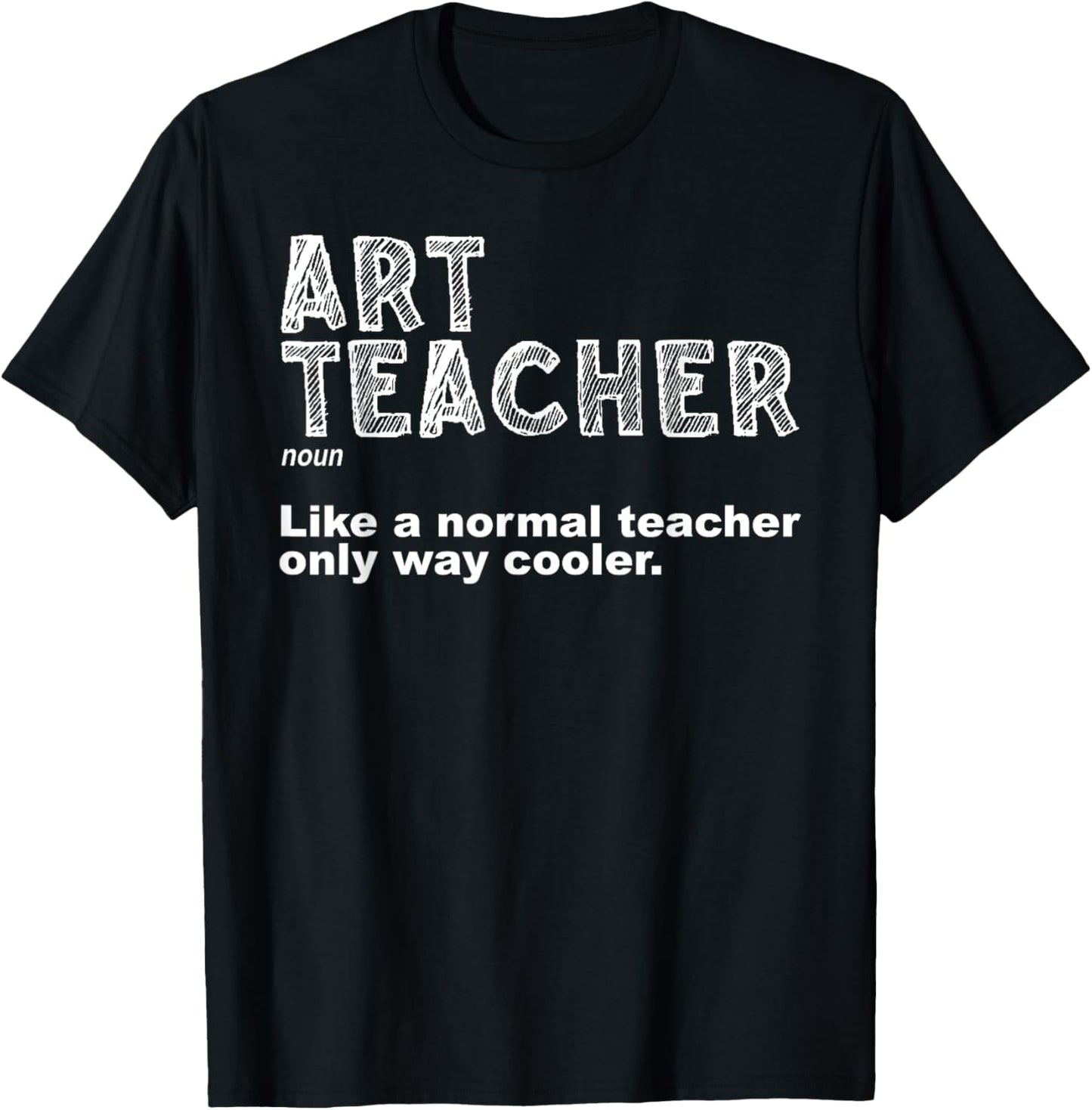 Art Teacher Design Women Artist Teaching Art School T-Shirt - T-Shirt | Black