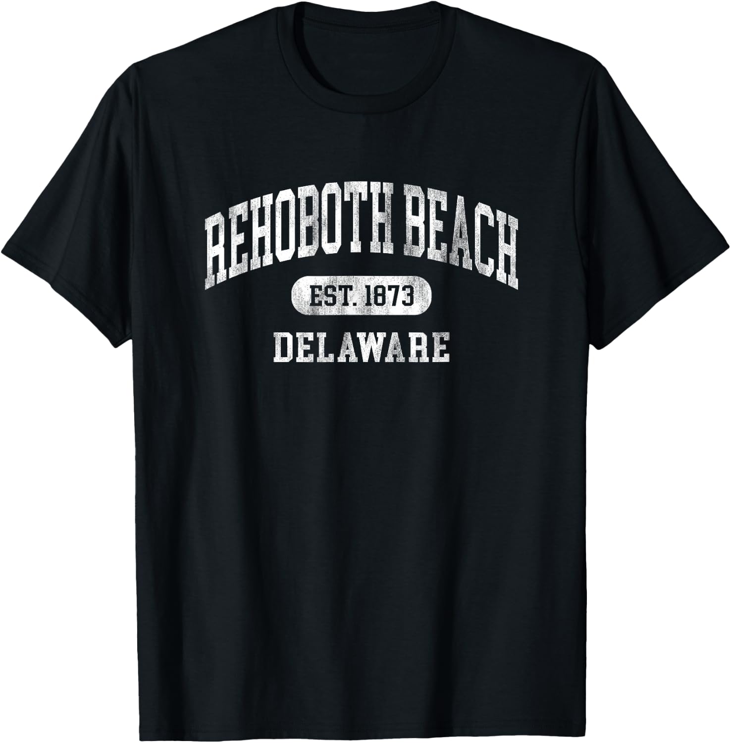 Rehoboth Beach Delaware Est 1873 Souvenir Kids T-Shirt - T-Shirt | Black
