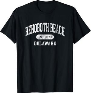 Rehoboth Beach Delaware Est 1873 Souvenir Kids T-Shirt - T-Shirt | Black