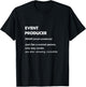 Event Producer T-Shirt - T-Shirt | Black