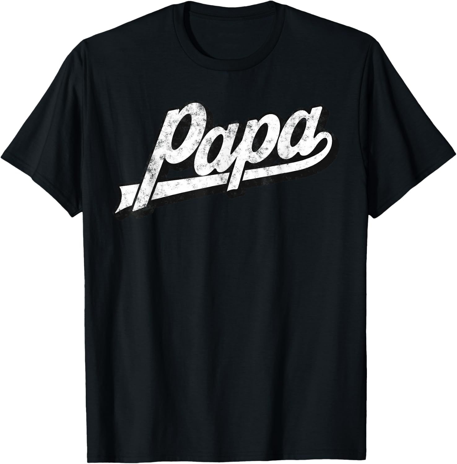 Papa Grandpa Father’s Day Birthday Gifts From Wife Daughter T-Shirt - T-Shirt | Black