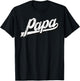 Papa Grandpa Father’s Day Birthday Gifts From Wife Daughter T-Shirt - T-Shirt | Black