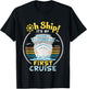 Oh Ship It's My First Cruise - Funny First Cruise T-Shirt - T-Shirt | Black