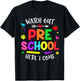 Watch Out Preschool Here I Come Preschool Back To School T-Shirt - T-Shirt | Black