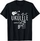 Uke Music-Life Without Ukulele Would B Flat Music Instrument T-Shirt - T-Shirt | Black