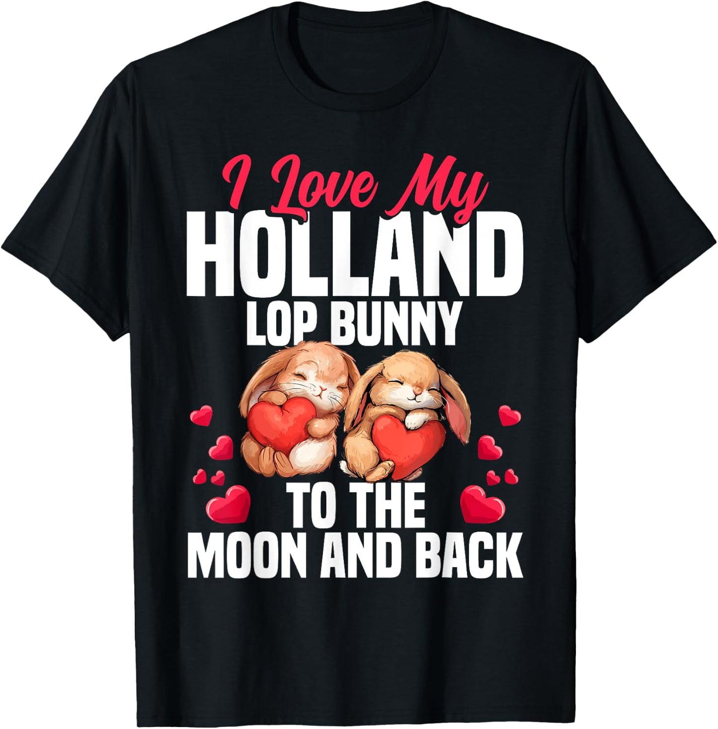 Holland Lop Bunny Costume Bunny Toys Holland Lop Bunny T-Shirt - T-Shirt | Black