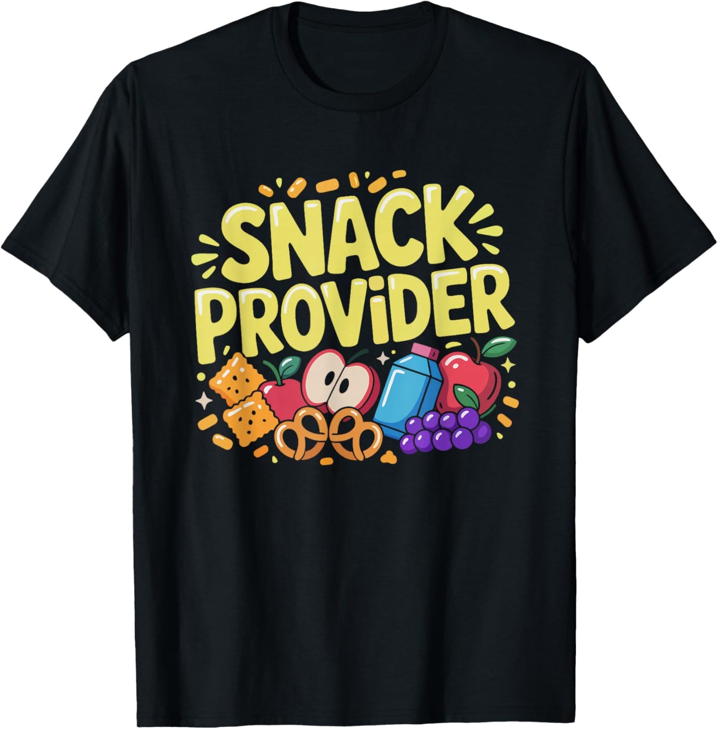 Fournisseuse De Gouters Maman Tout Petit Service Gouter T-Shirt - T-Shirt | Black